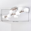 Gastor plafoniera sfere a 10 luci E14, design moderno boho per soffitto