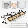 Koyoto lampadario a sospensione moderno 6 luci con sfere per sala da pranzo