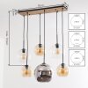 Koyoto lampadario a sospensione a 6 luci E27 con sfere per sala da pranzo