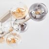 Koyoto plafoniera a sfere 10 luci E14, lampada da soffitto per soggiorno