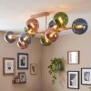 Gastor plafoniera con sfere 10 luci, lampada da soffitto vintage E14 per soggiorno