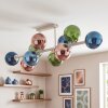 Gastor plafoniera con sfere 10 luci, lampada da soffitto vintage E14 per soggiorno