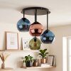 Koyoto plafoniera a sfere 4 luci per sala da pranzo, stile moderno vintage