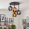 Koyoto plafoniera a sfere 4 luci per sala da pranzo, stile moderno vintage