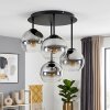 Koyoto plafoniera vintage a 4 luci con sfere per soggiorno, attacco E14 ø 38 cm