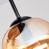 Koyoto plafoniera da soffitto a 4 luci vintage con paralumi sferici, ø 38 cm