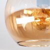 Koyoto plafoniera da soffitto a 4 luci vintage con paralumi sferici, ø 38 cm