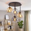 Koyoto plafoniera da soffitto a 4 luci con sfere E14 Ø38 cm, stile vintage retrò