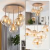 Gastor plafoniera a sfere 5 luci E14 ø 45 cm, lampada da soffitto moderna