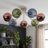 Koyoto plafoniera a sfere 7 luci, lampada da soffitto ø 82 cm per soggiorno