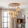 Gastor plafoniera a sfere 5 luci E14, lampada da soffitto rotonda vintage