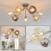 Gastor plafoniera a sfere 7 luci E14 Ø 82 cm per soggiorno e sala da pranzo