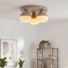 Eloria plafoniera 3 luci a sfere, lampada da soffitto rotonda E27 Ø 31,5 cm