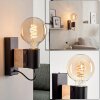 Lemou lampada da parete E27, applique retrò scandinava per soggiorno