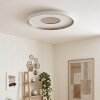 Orvix plafoniera LED con telecomando, lampada da soffitto rotonda ø 59 cm