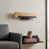 Inzino applique LED da parete in legno, listello luminoso per soggiorno