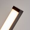 Kiron applique LED moderna da parete lineare, doppia barra rettangolare