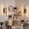 Kiron applique LED moderna, lampada da parete a barre verticali set da 2