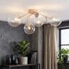 Chehalis plafoniera a sfere 6 luci G9 Ø 64 cm per soggiorno e sala da pranzo