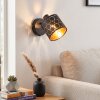 Alsen applique da parete da interno con paralume a fessure, spot orientabile
