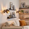 Alsen applique da parete orientabile con faretto inclinabile e fessure simmetriche