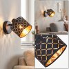 Tallaboa applique da parete orientabile con fessure simmetriche, attacco E14