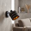 Alsen applique da parete con fessure simmetriche, spot orientabile E14