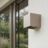 Tamarin applique da esterno LED quadrata moderna per facciata, giardino e terrazza