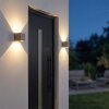 Tamarin applique da esterno LED cubica set da 2, illuminazione up down 3000 Kelvin