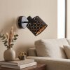 Tallaboa applique orientabile da parete E14 Ø 12 cm con fessure simmetriche