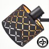Tallaboa applique orientabile da parete E14 Ø 12 cm con fessure simmetriche