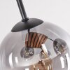 Gastor plafoniera a sfere 4 luci per sala da pranzo e soggiorno, stile boho