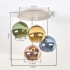 Koyoto plafoniera a sfere E14 4 luci, lampada da soffitto Ø 38 cm