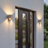 Tamarin LED applique da esterno con sensore di movimento per facciata, set da 2