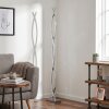 Velix lampada da terra LED moderna, piantana intrecciata da 143 cm