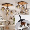 Koyoto plafoniera a 4 luci E14, lampada da soffitto a sfere boho vintage