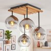 Koyoto plafoniera a 4 luci E14, lampada da soffitto a sfere boho vintage