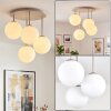 Gastor plafoniera a sfere E14, lampada da soffitto 4 luci, Ø 38 cm