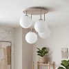 Gastor plafoniera a sfere E14, lampada da soffitto 4 luci, Ø 38 cm
