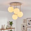 Gastor plafoniera a sfere E14, lampada da soffitto 4 luci, Ø 38 cm