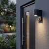 Applique da parete per esterno Kingstown con sensore di movimento, vetro chiaro IP44