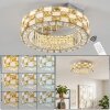 Seloria plafoniera LED da soffitto con telecomando Ø 40 cm, design rotondo moderno