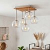 Koyoto plafoniera 5 luci con sfere E14, stile boho retrò per soggiorno