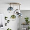 Gastor plafoniera a sfere rotonda, lampada da soffitto retrò a 4 luci