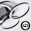 Kordex plafoniera LED a 3 anelli, lampada da soffitto orientabile moderna