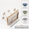Gastor plafoniera da soffitto a 4 luci con sfere, base a listelli E14