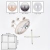 Koyoto plafoniera a sfere 4 luci, lampada da soffitto E14, ø 38 cm