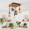 Gastor plafoniera da soffitto a 5 luci E14, sfere sospese, boho vintage