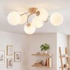 Chehalis plafoniera a sfere 6 luci G9 ø 64 cm per soggiorno e sala da pranzo