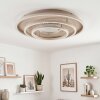 Moderna LED Plafoniera Melin con anelli concentrici, CCT regolabile, 3000 Kelvin caldo